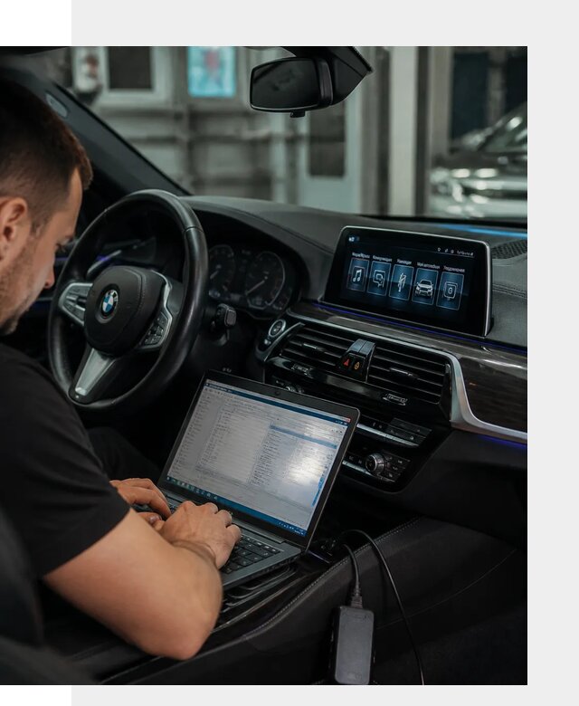 Русификация мультимедиа BMW для авто под ключ в Таганроге