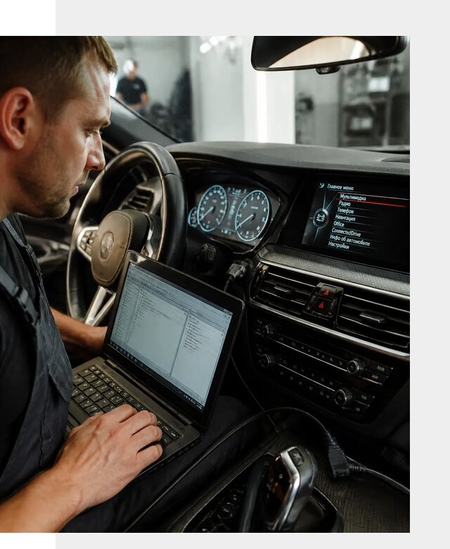 Русификация приборной панели BMW для авто в Таганроге от компании