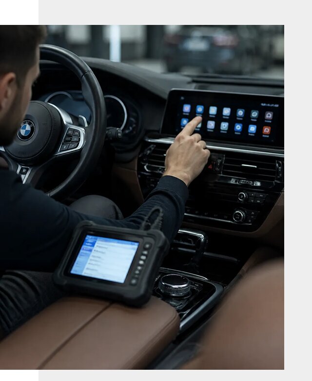 Установка приложений и мультимедиа сервисов BMW в Таганроге