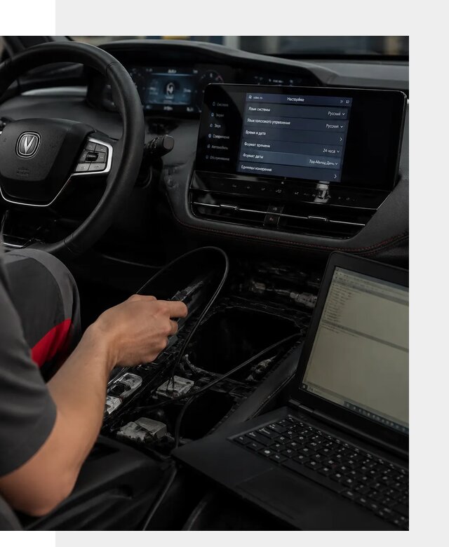 Русификация автомобиля Changan UNI-K под ключ в Таганроге