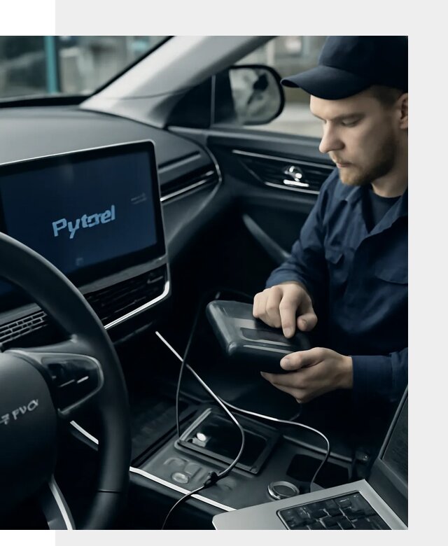 Русификация автомобилей Jetour с адаптацией меню в Таганроге