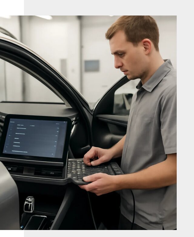 Русификация мультимедиа автомобилей Lynk Co в Таганроге