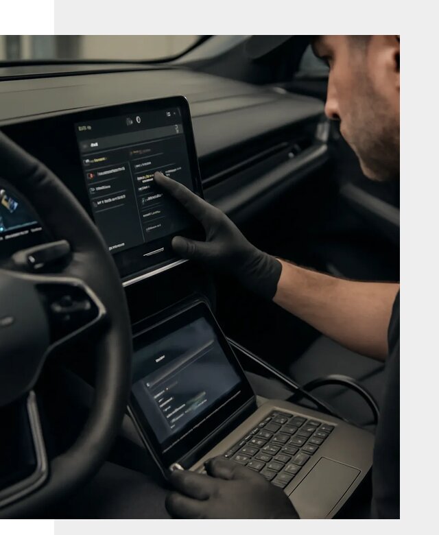 Русификация приборной панели Rising автомобиля в Таганроге