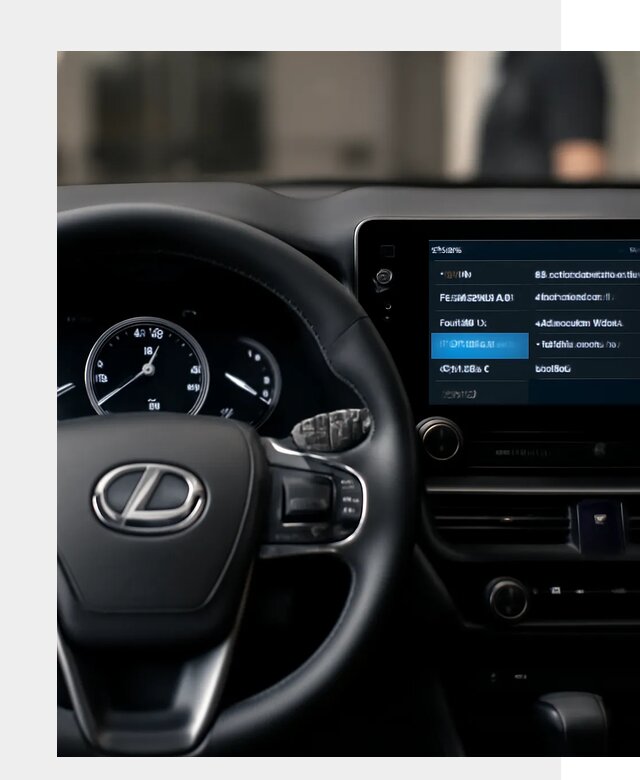Русификация приборной панели Lexus в Таганроге по 5600 р. | ФастМобиль-Тгн