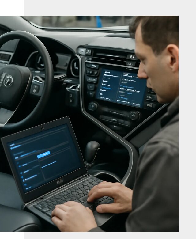 Русификация Toyota Camry 80 для мультимедиа в Таганроге
